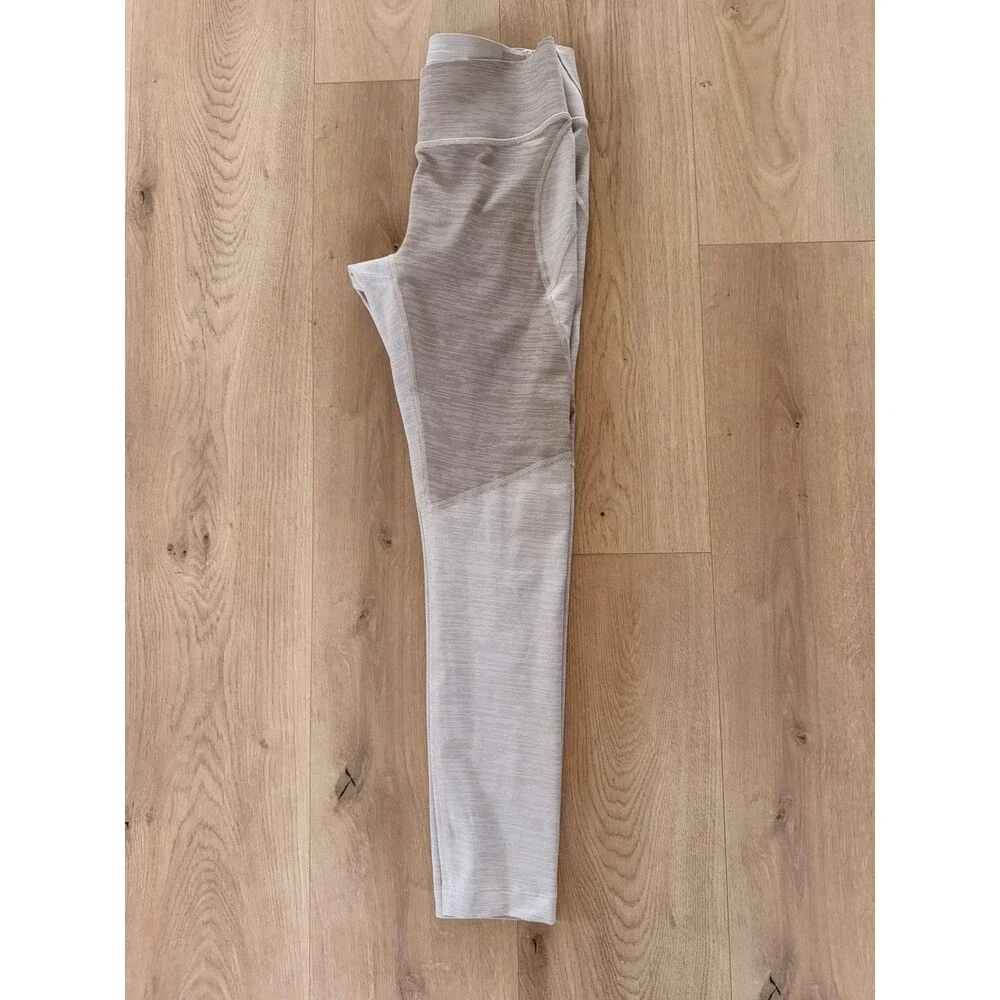 Outdoor Voices TechSweat 7/8 Two-Tone Leggings Coyote Atmosphere Small